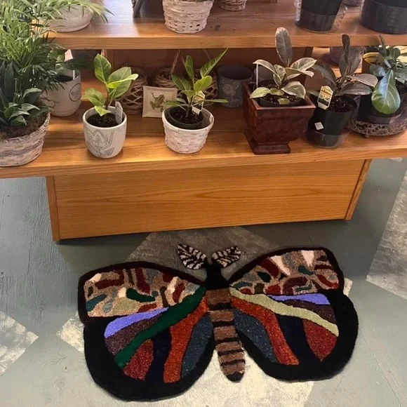 Moth Rug - Picture 2 of 3